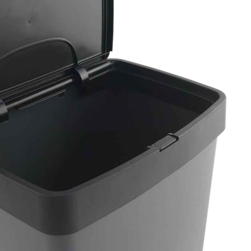 Cubo de Basura Vertical 70L con 2 Compartimentos - Gestión Compacta