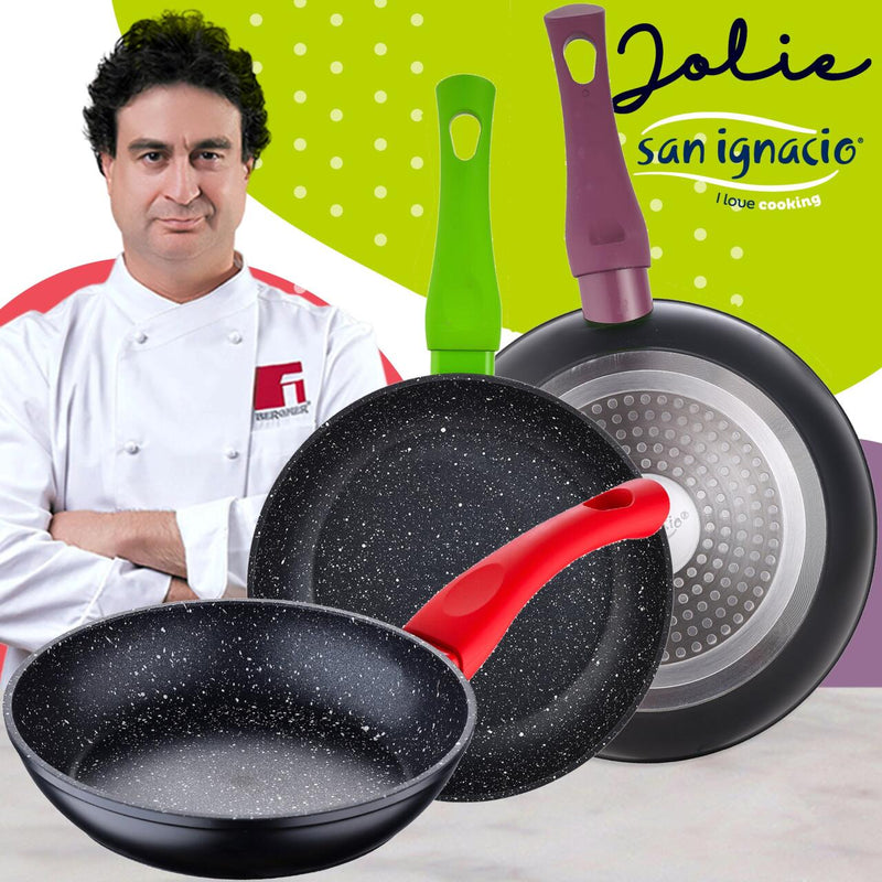 Set de Cocina 12 Piezas San Ignacio Cassel: Acero Inoxidable y Sartenes